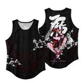 Nové módne pánske tielko bez rukávov, kulturistika, fitness, čierna potlač, vesta, nadrozmerné, veľkosť S-6XL