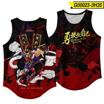 Nové módne pánske tielko bez rukávov, kulturistika, fitness, čierna potlač, vesta, nadrozmerné, veľkosť S-6XL