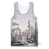 CAVVING 3D printani August Burns Red Rock Majice bez rukava Harajuku Vest Ljetna potkošulja Košulje Ulična odjeća za muškarce/žene V02