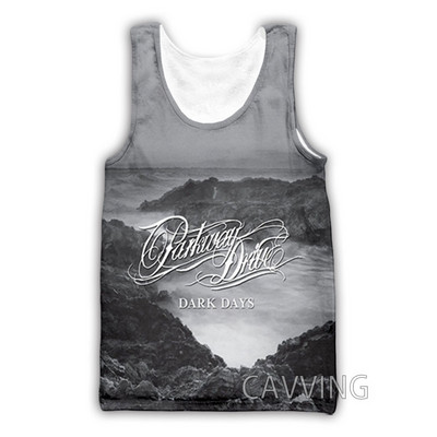 Νέα μόδα Γυναικείες/Ανδρικές 3D στάμπες PARKWAY DRIVE Ροκ μπλούζες τανκ Harajuku γιλέκο Καλοκαιρινό πουκάμισο Streetwear