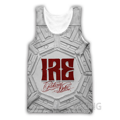 Νέα μόδα Γυναικείες/Ανδρικές 3D στάμπες PARKWAY DRIVE Ροκ μπλούζες τανκ Harajuku γιλέκο Καλοκαιρινό πουκάμισο Streetwear