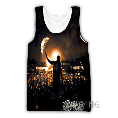 Νέα μόδα Γυναικείες/Ανδρικές 3D στάμπες PARKWAY DRIVE Ροκ μπλούζες τανκ Harajuku γιλέκο Καλοκαιρινό πουκάμισο Streetwear