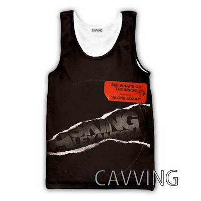 CAVVING 3D Prinditud Asking Alexandria Tankid Harajuku Vest Suvine alussärk Särgid Tänavarõivad meestele/naistele V01