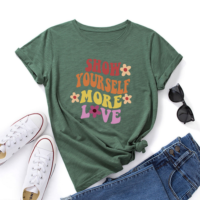 JFUNCY tricouri de modă pentru femei Top din bumbac Tricou pentru femei cu mânecă scurtă Tricouri grafice 2023 Îmbrăcăminte pentru femei de vară Tricou supradimensionat