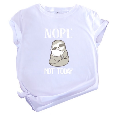 JFUNCY 100% kokvilnas sieviešu krekli Lielizmēra T-krekls ar īsām piedurknēm Vasaras brīvs T-krekls Jauni karikatūras apdrukas sieviešu topi