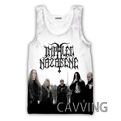 CAVVING 3D Prinditud Impaled Nazarene Band Tankid Harajuku Vest Suvine Alussärk Särgid Tänavarõivad meestele/naistele