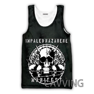 CAVVING 3D Prinditud Impaled Nazarene Band Tankid Harajuku Vest Suvine Alussärk Särgid Tänavarõivad meestele/naistele