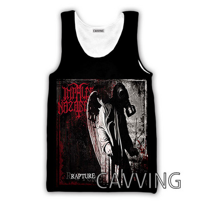 CAVVING 3D Prinditud Impaled Nazarene Band Tankid Harajuku Vest Suvine Alussärk Särgid Tänavarõivad meestele/naistele