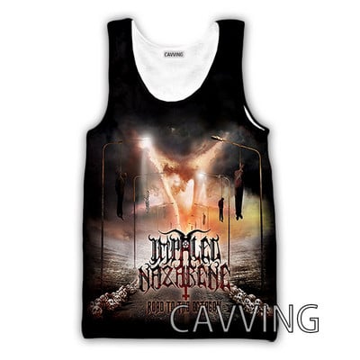 CAVVING 3D Prinditud Impaled Nazarene Band Tankid Harajuku Vest Suvine Alussärk Särgid Tänavarõivad meestele/naistele