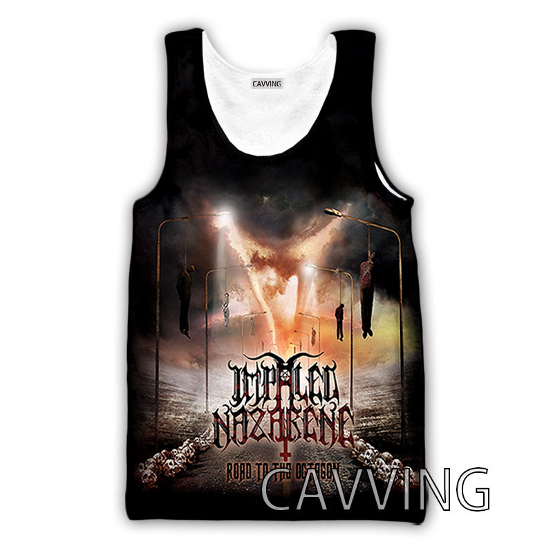 CAVVING Tricouri cu bandă nazarineană cu țeapă imprimată 3D Vestă Harajuku Tricou de vară Cămașă Streetwear pentru bărbați/femei