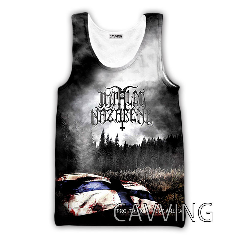 CAVVING Tricouri cu bandă nazarineană cu țeapă imprimată 3D Vestă Harajuku Tricou de vară Cămașă Streetwear pentru bărbați/femei