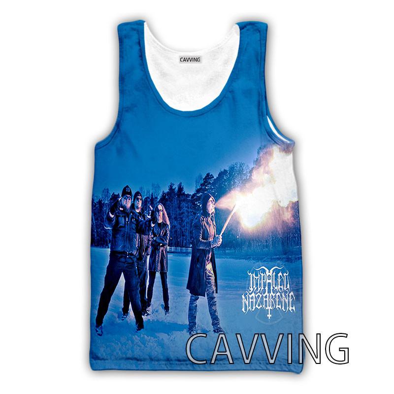 CAVVING Tricouri cu bandă nazarineană cu țeapă imprimată 3D Vestă Harajuku Tricou de vară Cămașă Streetwear pentru bărbați/femei