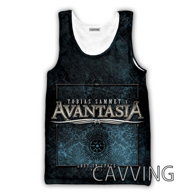 Uus mood naiste/meeste 3D-print Avantasia rokitopsid Harajuku vest Suvine alussärk Särgid Tänavarõivad