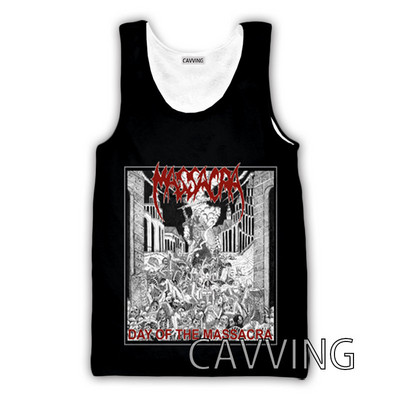CAVVING 3D Prinditud Massacra Rock Tankitopid Harajuku Vest Suvine Alussärk Särgid Tänavarõivad meestele/naistele