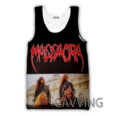 CAVVING 3D Prinditud Massacra Rock Tankitopid Harajuku Vest Suvine Alussärk Särgid Tänavarõivad meestele/naistele
