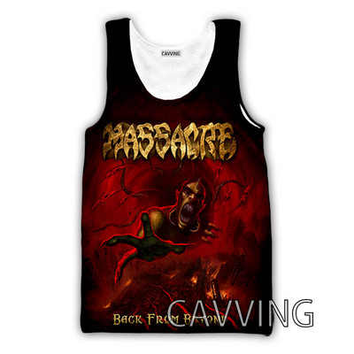 CAVVING 3D Prinditud Massacra Rock Tankitopid Harajuku Vest Suvine Alussärk Särgid Tänavarõivad meestele/naistele