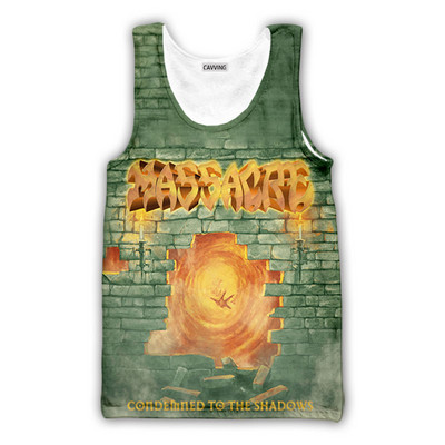 CAVVING 3D Prinditud Massacra Rock Tankitopid Harajuku Vest Suvine Alussärk Särgid Tänavarõivad meestele/naistele