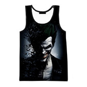 2023. gada jauns vasaras ikdienas modes galvaskauss ar 3D apdruku, sieviešu topi bez piedurknēm, krekli, hiphopa ielu apģērbi, lielizmēra triko