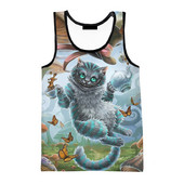 Módne roztomilé mačky s 3D potlačou, tielka pre mužov a ženy, letné ležérne tričká bez rukávov, hip hop, streetwear, nové nadrozmerné topy 2023