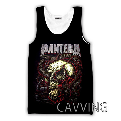 CAVVING 3D spausdinta roko juostos viršutiniai marškinėliai Harajuku liemenė Vasariniai apatiniai marškinėliai Gatvės drabužiai vyrams / moterims