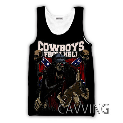 CAVVING 3D spausdinta roko juostos viršutiniai marškinėliai Harajuku liemenė Vasariniai apatiniai marškinėliai Gatvės drabužiai vyrams / moterims