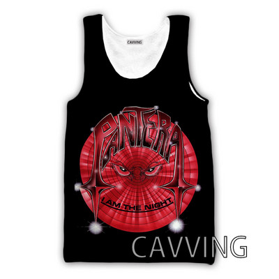 CAVVING 3D spausdinta roko juostos viršutiniai marškinėliai Harajuku liemenė Vasariniai apatiniai marškinėliai Gatvės drabužiai vyrams / moterims