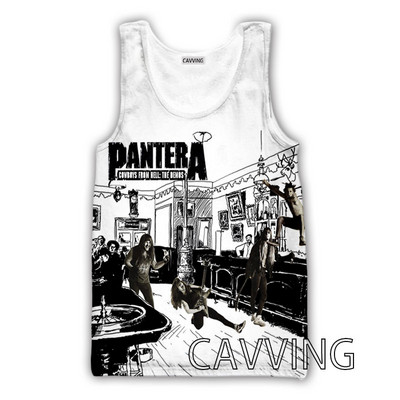 CAVVING 3D spausdinta roko juostos viršutiniai marškinėliai Harajuku liemenė Vasariniai apatiniai marškinėliai Gatvės drabužiai vyrams / moterims