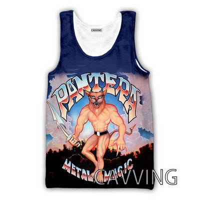 CAVVING 3D spausdinta roko juostos viršutiniai marškinėliai Harajuku liemenė Vasariniai apatiniai marškinėliai Gatvės drabužiai vyrams / moterims