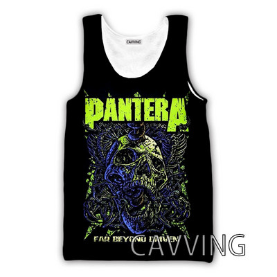 CAVVING 3D spausdinta roko juostos viršutiniai marškinėliai Harajuku liemenė Vasariniai apatiniai marškinėliai Gatvės drabužiai vyrams / moterims