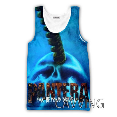 CAVVING 3D spausdinta roko juostos viršutiniai marškinėliai Harajuku liemenė Vasariniai apatiniai marškinėliai Gatvės drabužiai vyrams / moterims