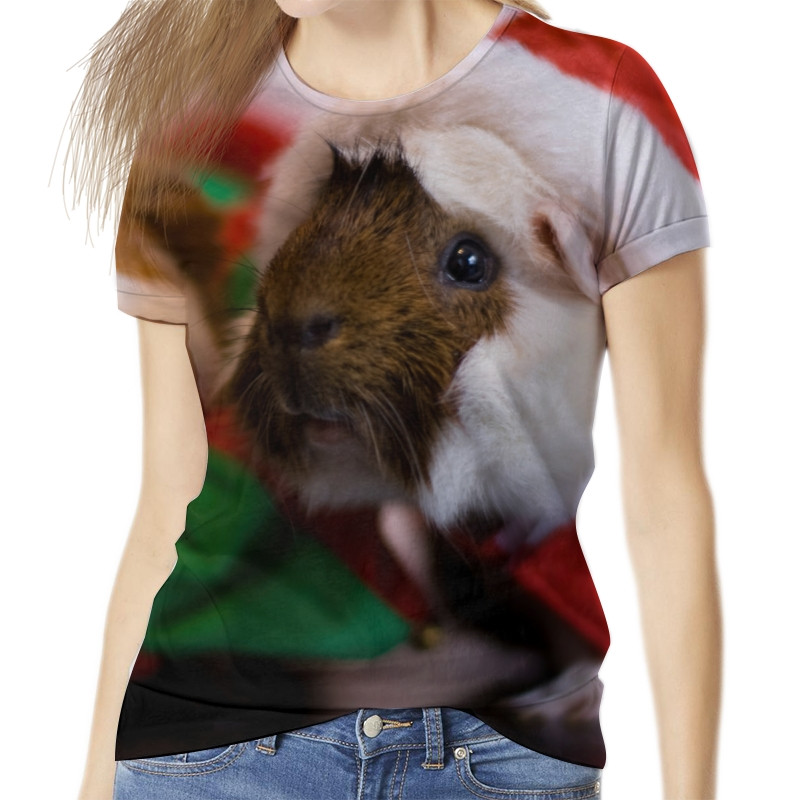 Naiste T-särk Mujer Armsa Hamstri mustriga Harajuku Camisetas Ümarkaelusega Unisex Naiste riided 3D-print 2022 Uued Femme Tees Lõbusad