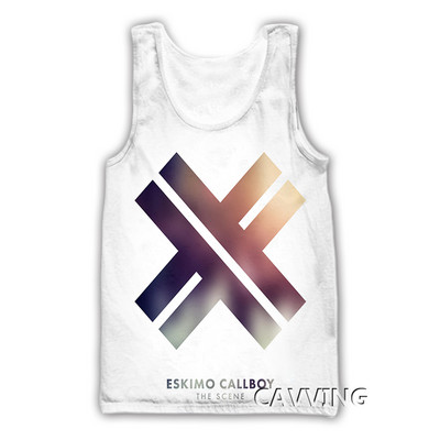 CAVVING 3D Prinditud Eskimo Callboy Tankitopid Harajuku Vest Suvine Alussärk Särgid Tänavarõivad meestele/naistele