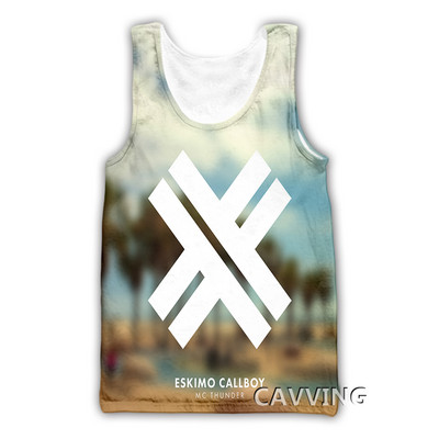 CAVVING 3D Prinditud Eskimo Callboy Tankitopid Harajuku Vest Suvine Alussärk Särgid Tänavarõivad meestele/naistele