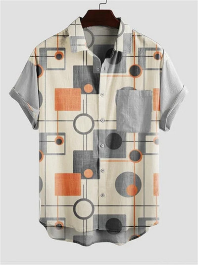 Nova bijela crna kreativna vruća rasprodaja za plažu 2022. 3D digitalno ispisana prugasta ležerna Solapa majica kratkih rukava S - 5xl