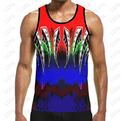 Tahiti tiara lilleline 3D prinditud varrukateta särk, Y2k mood Harajuku Beach Top Vest Särgi Dropshipi tarnijad