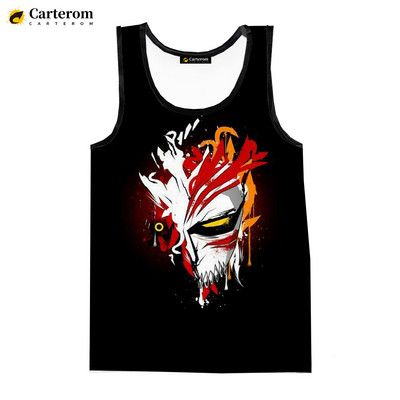 Νέο Anime Bleach 3D Tank Tops 2023 Μόδα Harajuku Streetwear Μπλουζάκια Ανδρικά Γυναικεία Casual υπερμεγέθη αμάνικα πουκάμισα Ανδρικά ρούχα