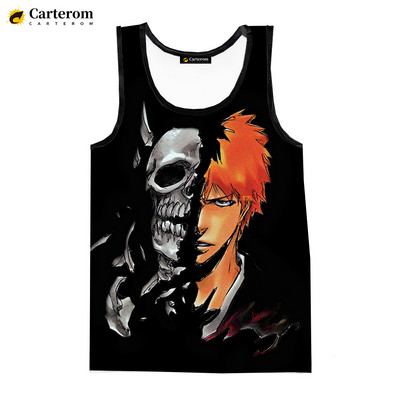 Νέο Anime Bleach 3D Tank Tops 2023 Μόδα Harajuku Streetwear Μπλουζάκια Ανδρικά Γυναικεία Casual υπερμεγέθη αμάνικα πουκάμισα Ανδρικά ρούχα