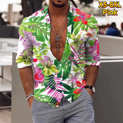 Vīriešu klasiska dizaina jauns pogāms krekls ar personalizētu apdruku ar īsām piedurknēm ikdienas ikdienas krekls Modes plāns krekls XS-8XL