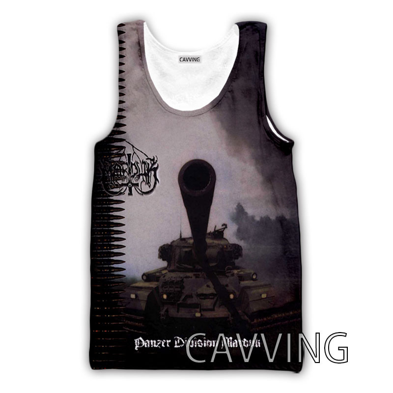 CAVVING 3D Printed Marduk BAND Tank Topi Harajuku Vest Vasaras Apakškrekls Krekli Ielu apģērbs vīriešiem/sieviešu V01