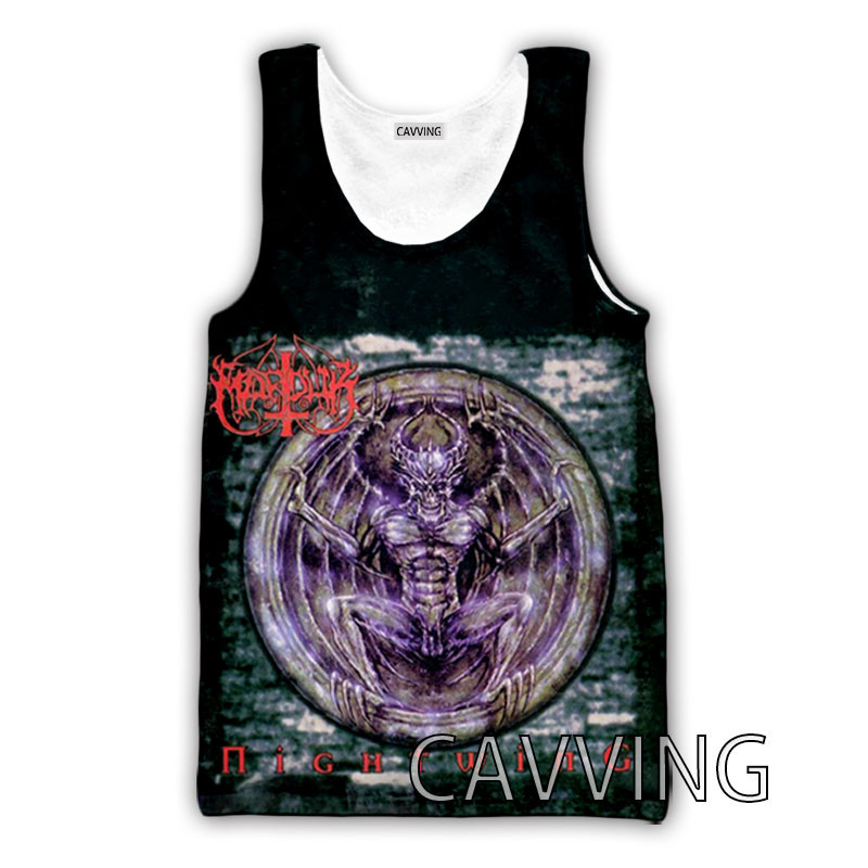 CAVVING 3D Printed Marduk BAND Tank Topi Harajuku Vest Vasaras Apakškrekls Krekli Ielu apģērbs vīriešiem/sieviešu V01