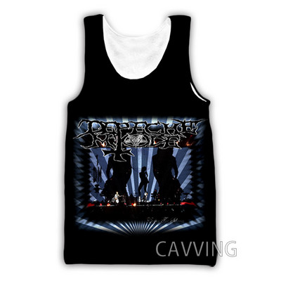 Νέα μόδα Γυναικείες/Ανδρικές 3D εκτυπώσεις Depeche-Mode Μπλουζάκια Harajuku Γιλέκο Καλοκαιρινό εσώρουχο πουκάμισα Streetwear H02