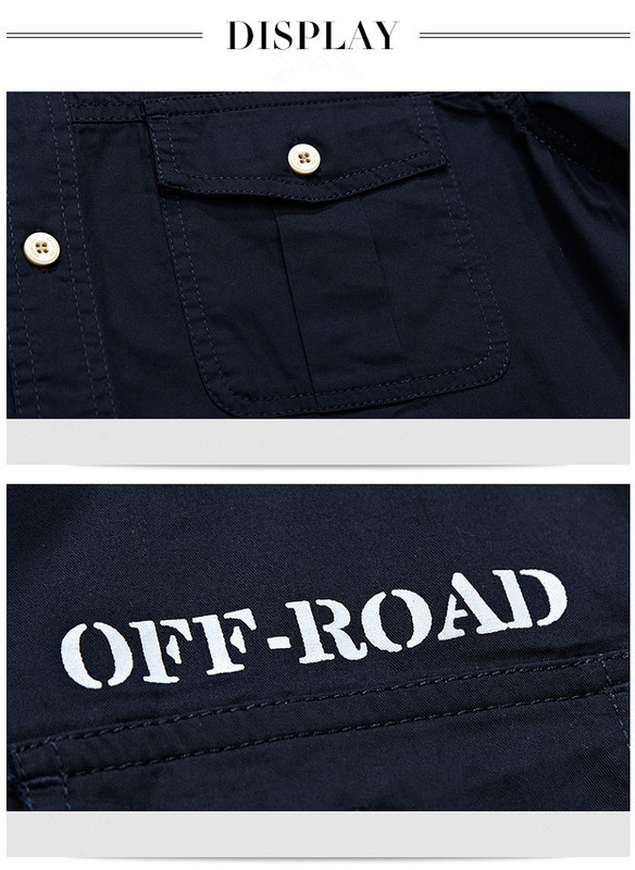 Nagy méretű 4XL Férfi nyári rövid ujjú ingek Cargo katonai ingek Légáteresztő Cool import ruházat camisa social masculina