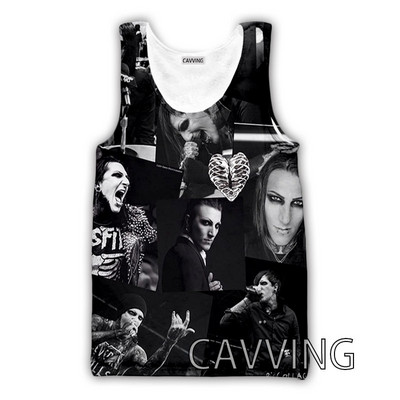 Moda nouă, femei/bărbați, imprimeu 3D, nemișcat în alb, maiouri, vestă Harajuku, maiouri de vară, cămăși Streetwear V02