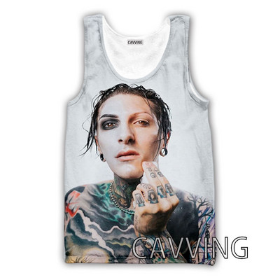 Moda nouă, femei/bărbați, imprimeu 3D, nemișcat în alb, maiouri, vestă Harajuku, maiouri de vară, cămăși Streetwear V02