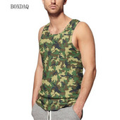 Tancuri Camo pentru bărbați, vară, fără mâneci, antrenament, fitness, ocazional, vestă 3D, imprimat cu camuflare, sport, sală, alergare, pentru bărbați, plus mărime 6XL