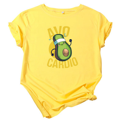 Καλοκαιρινό μπλουζάκι JFUNCY 2023 Γυναικεία μπλουζάκια μπλουζάκια 100% βαμβακερά γυναικεία μπλουζάκια Νέα εκτύπωση O γυναικείο μπλουζάκι με κοντομάνικο λαιμό