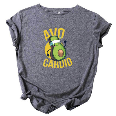 Καλοκαιρινό μπλουζάκι JFUNCY 2023 Γυναικεία μπλουζάκια μπλουζάκια 100% βαμβακερά γυναικεία μπλουζάκια Νέα εκτύπωση O γυναικείο μπλουζάκι με κοντομάνικο λαιμό