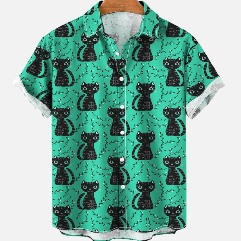 Letné kreslené 3D vintage havajské Dazn pánske nadrozmerné tričko oblečenie roztomilé blúzky móda 2023 krátky rukáv top Ader chyba župan