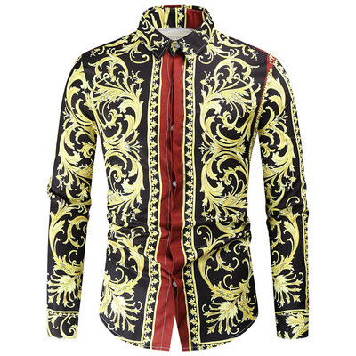 Nacionālā etniskā stila krekli, klasiski, ikdienišķi, brīvdienu topi, vīriešu krekli, apģērbi