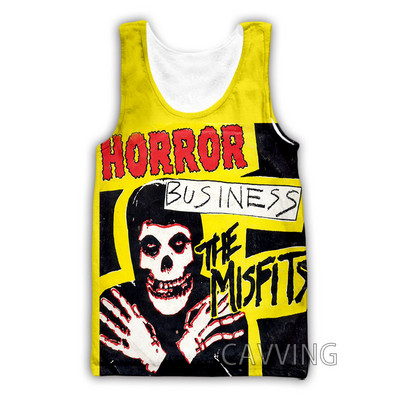 Jauna modes sieviešu/vīriešu 3D druka The Misfits topi Harajuku veste Vasaras apakškrekls Krekli Ielu apģērbi H01